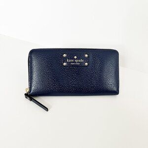 Kate Spade - Navy Leather Wallet
